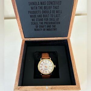 Shinola 41mm MOP Runwell Watch